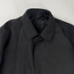 Prada Black Minimalist Strapped Coat FW 1998 - XL