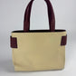 Prada Cream Double Strapped Sides City Calf Leather Bag SS 1999 - OS