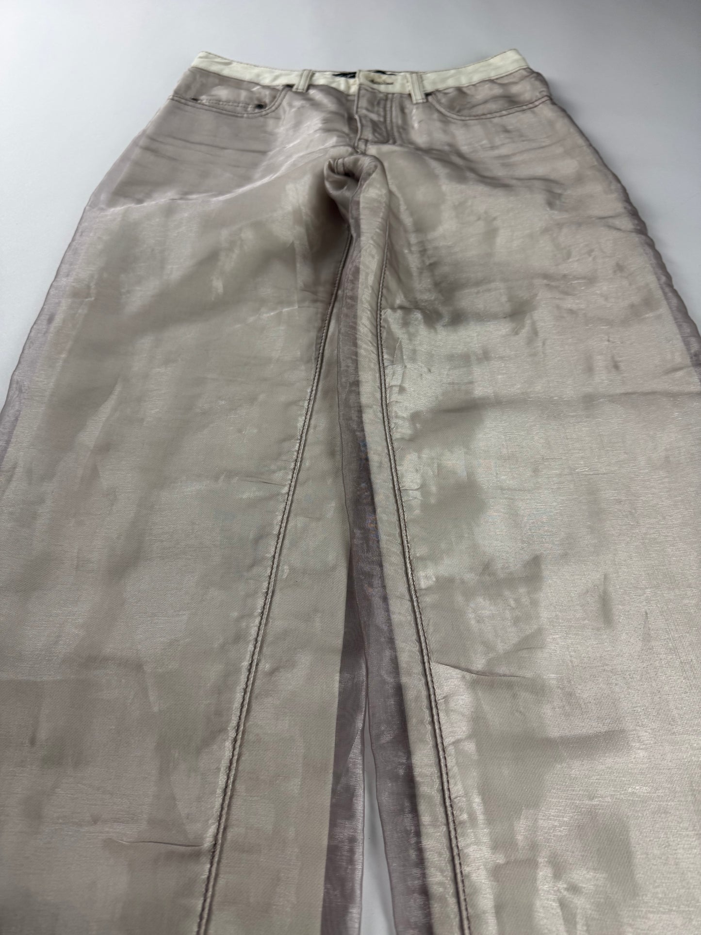 Y/Project Sample Illusion Translucent Organza Pants FW 2018 - S