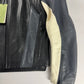 Gucci Sample Alexandro Michele Elbows & Shoulders Strong Pads Leather Biker Jacket FW 2023 - M