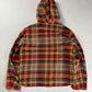 Hermès Sample Zip Up Plaid Tech Hooded Parka Jacket FW 2021 - M