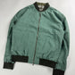 Hermès Sample Green Plaid Check Bomber Jacket SS 2020 - L