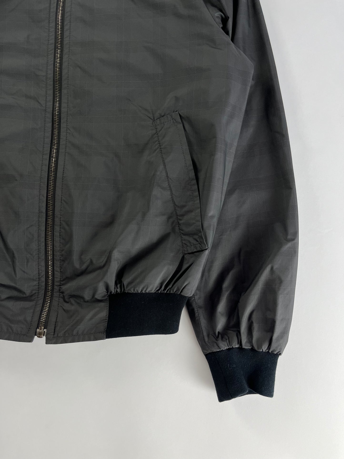 Prada Graphite Lunar Bomber Jacket FW 2010 - S