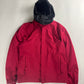 Prada Linea Rossa Gore Tex Red Nylon Convertible Hoodie Jacket FW 1999 - L