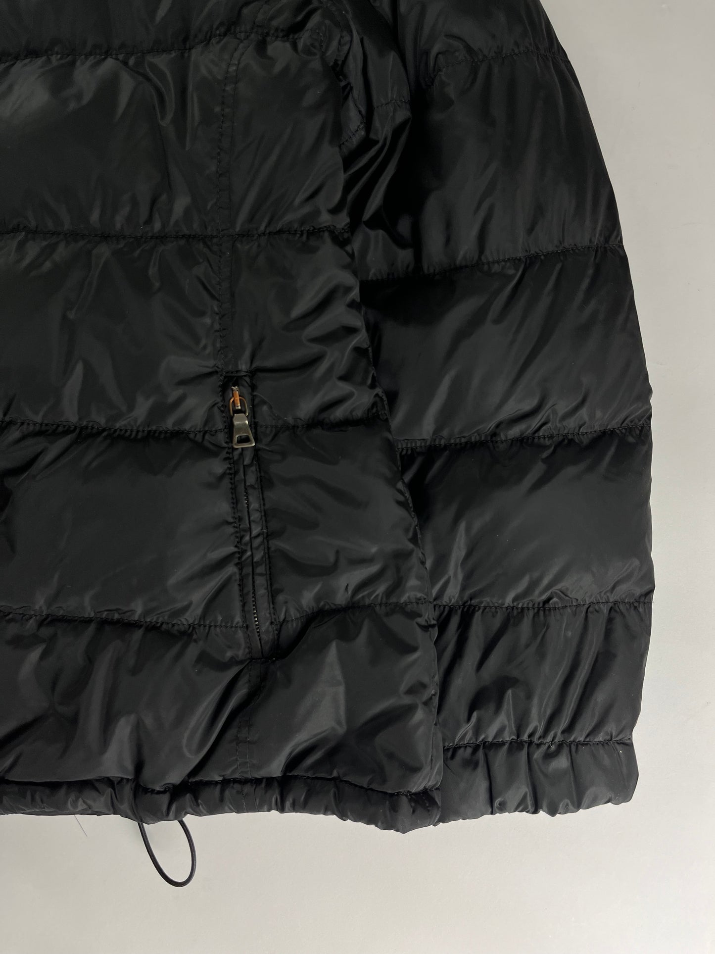 Prada Black Nylon Puffer Jacket - M