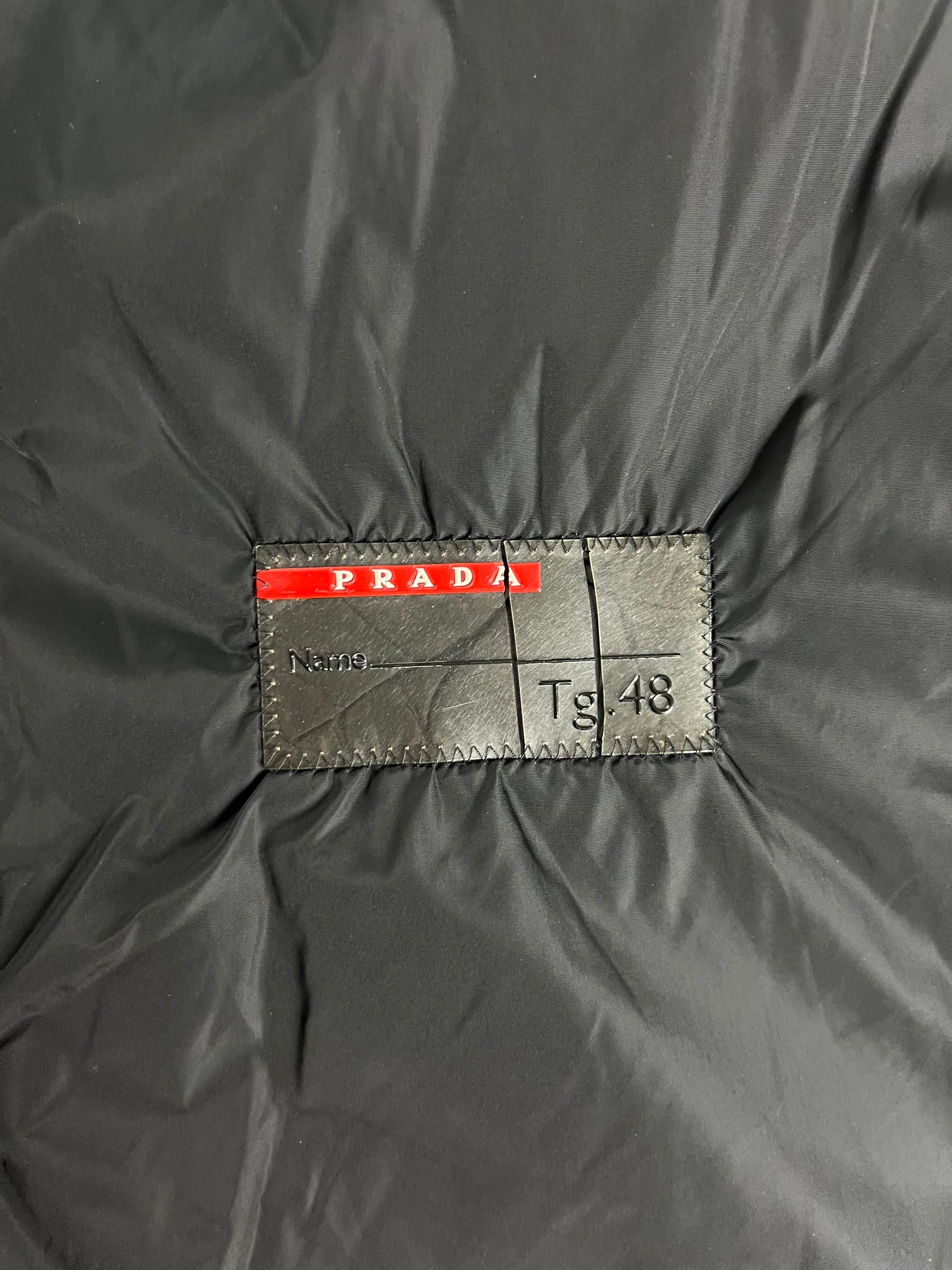 Prada Linea Rossa Essentiel Bomber Jacket 2000s - M