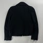 Gucci Black Premium Wool Asymmetrical Jacket FW 2007 - S