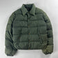 Miu Miu Green Nylon Puffer Jacket 2000s - S