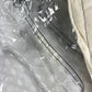 Comme des Garçons BLACK Clear PVC Transparent Polka Dot Lining Black Ribbed Trim Bomber Jacket 2020s - M