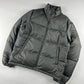 Prada Triangle Logo Grey Puffer Jacket FW 2011 - L