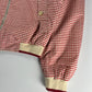 Prada Mainline Soft Plaid Checkered Bomber Jacket SS 2008 - M