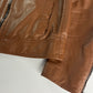 Dior Homme T-Pocket Brown Leather Jacket FW 2005 - L