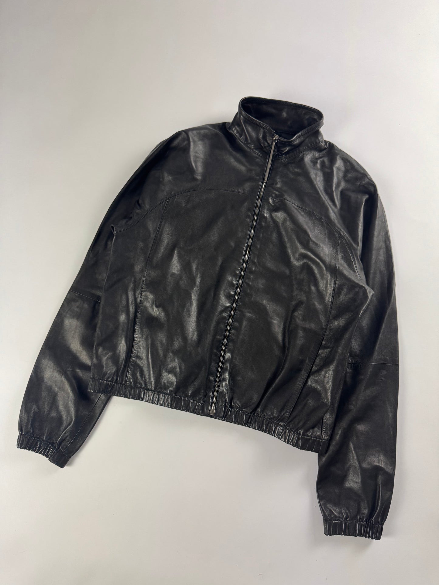 Gucci Tom Ford Light Leather Bomber Jacket SS 2000 - XS
