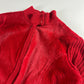 Celine Sample Red Pony Hair Cashmere Jacket FW 1999 - XS