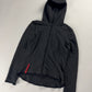 Prada Linea Rossa Wool Balaclava Full Zipper Hoodie - S