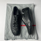 Prada Linea Rossa Black Leather Low Trainers FW 1999 - 43 EU