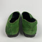 Prada Green Suede Loafers Shoes FW 1999 - 44 EU