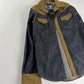Saint Laurent Sample Denim Rodeo Suede Shirt SS 2014 - S