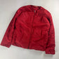 Prada Linea Rossa Red Nylon Collarless Jacket SS 2000 - L
