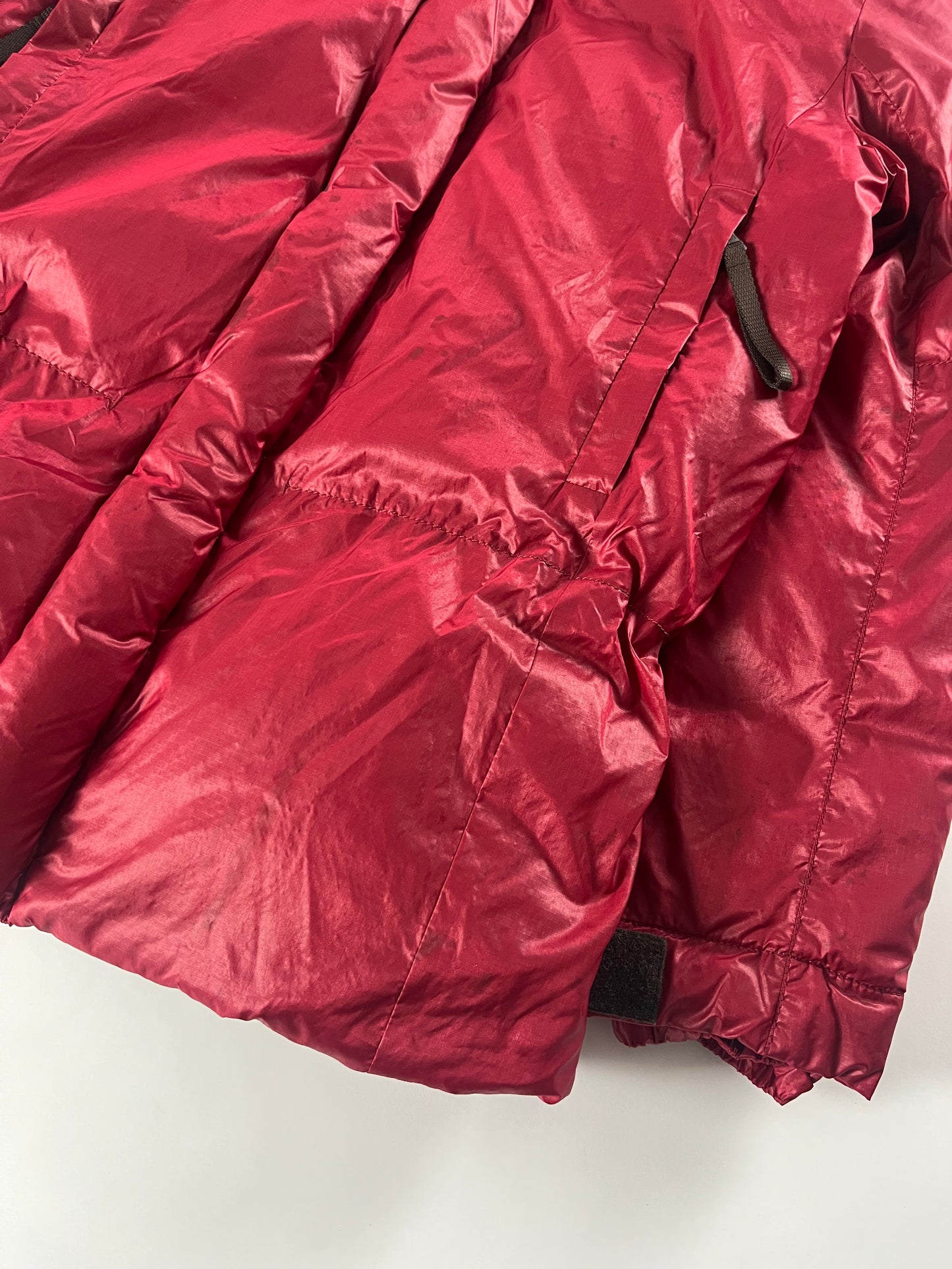 Prada Linea Rossa Red Nylon Astro Down Jacket - L