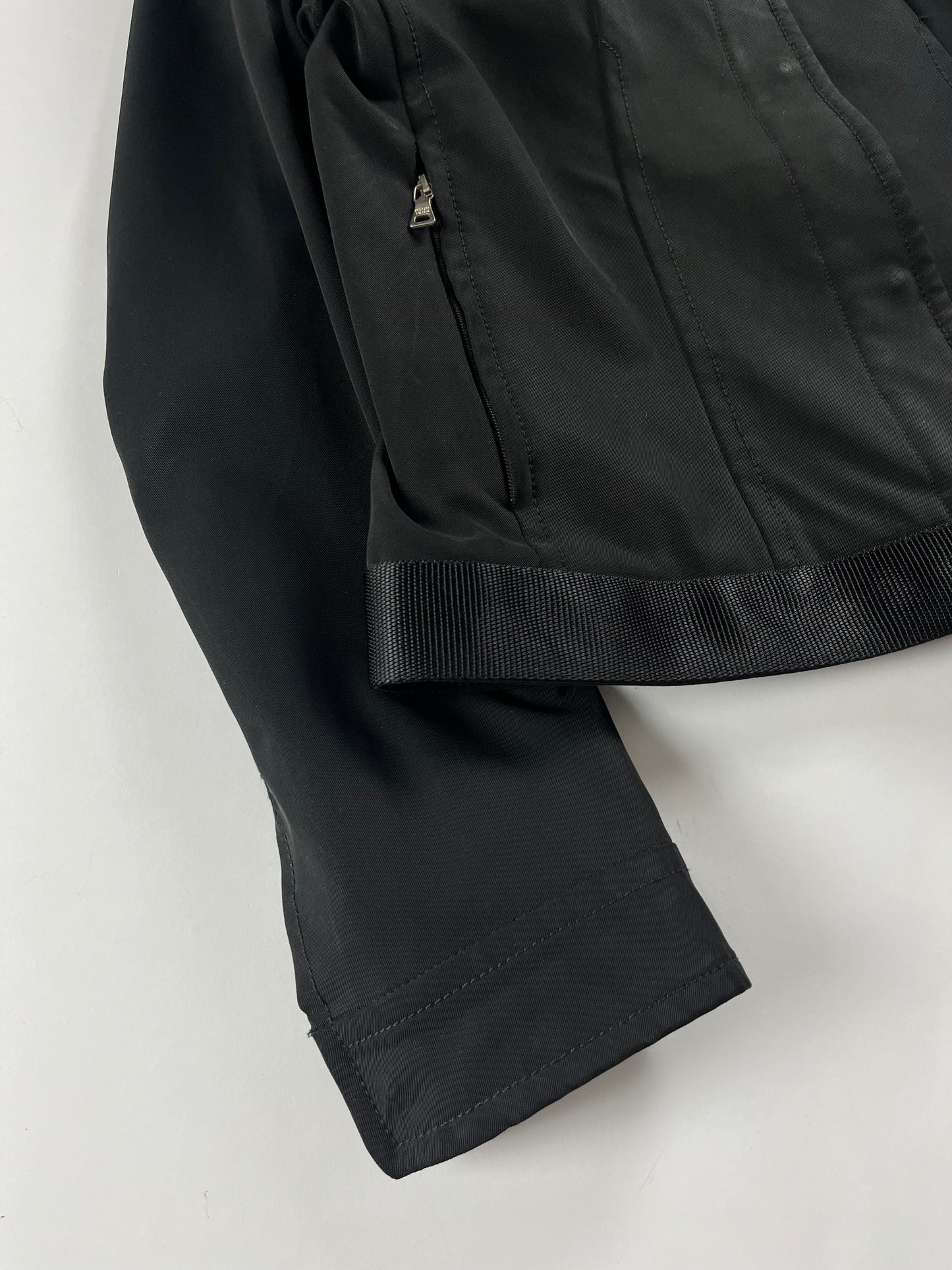 Prada Black Work Jacket SS 1999 - S