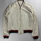 Gucci White Cotton OG Colors Bomber Jacket 2000s - M