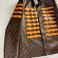 Louis Vuitton Nigo LV toile Monogram Military Leather Jacket Resort 2022 - L