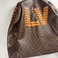 Louis Vuitton Nigo LV toile Monogram Military Leather Jacket Resort 2022 - L