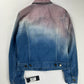 Saint Laurent Sample Tie & Dye Gradient Effect Denim Jacket SS 2021 - S