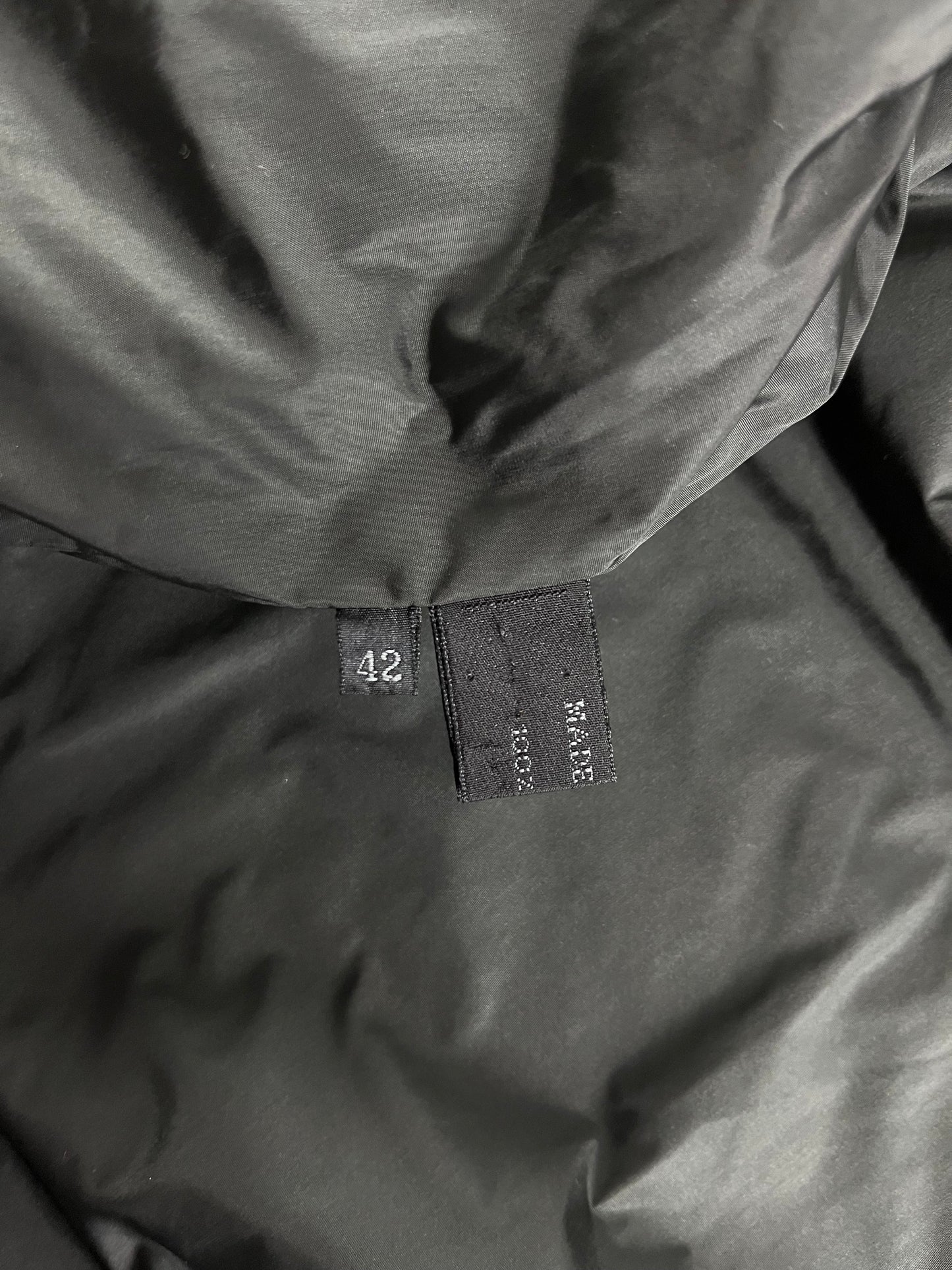 Prada Green Lantern Nylon Double Zip Hooded Jacket 1990s - S