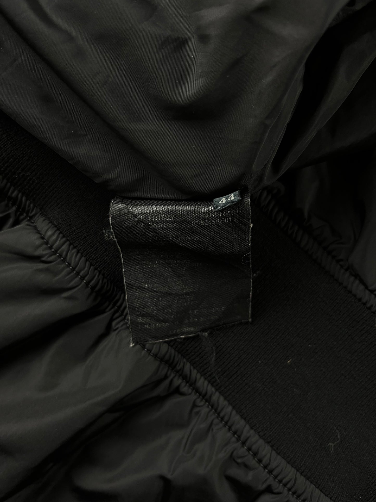 Prada Elastic Waisted Pilot Belted Collar Jacket 2000s - S