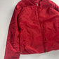 Prada Linea Rossa Red Nylon Collarless Jacket SS 2000 - L