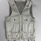 Gucci Sample 2 in 1 Cargo Mesh Leather Utility Bomber Jacket SS 2010 - S
