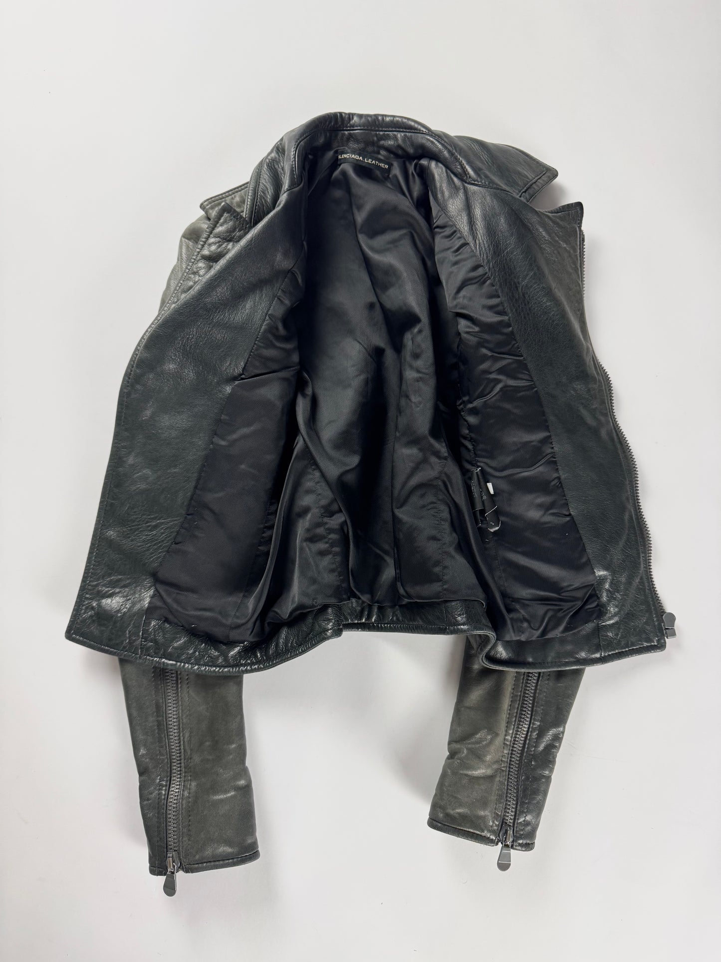 Balenciaga Nicolas Ghesquière Perfecto Leather Jacket FW 2010 - XS