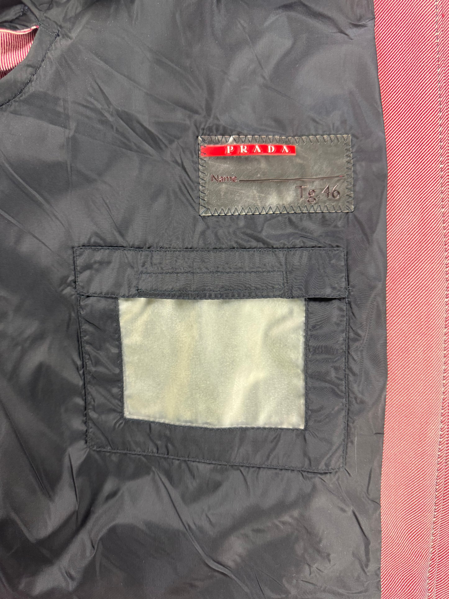 Prada Short Sleeves Moto Jacket 2000s - S