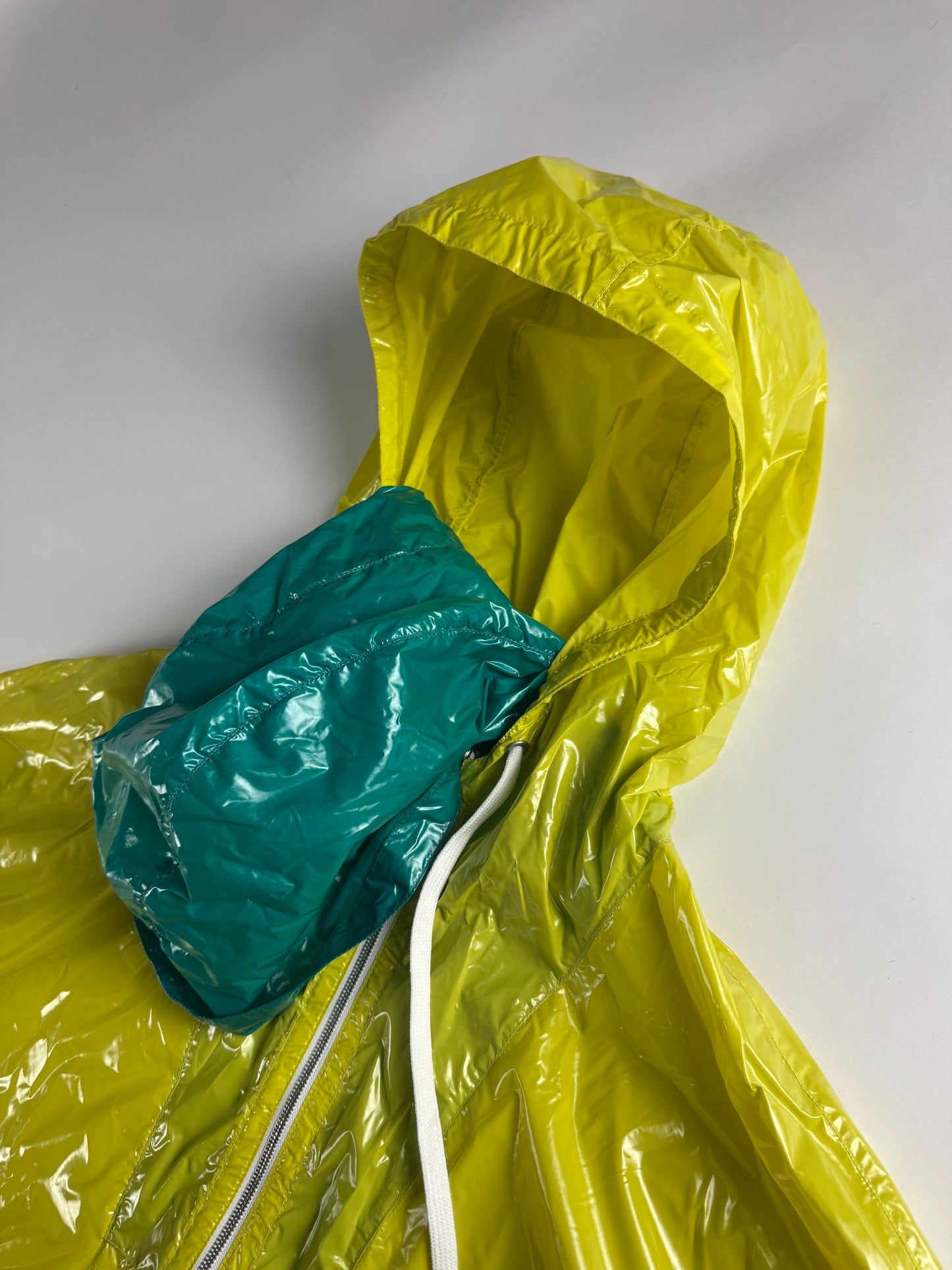 Hermès Sample Fluo Glass Double Layer Parka Jacket SS 2023 - M