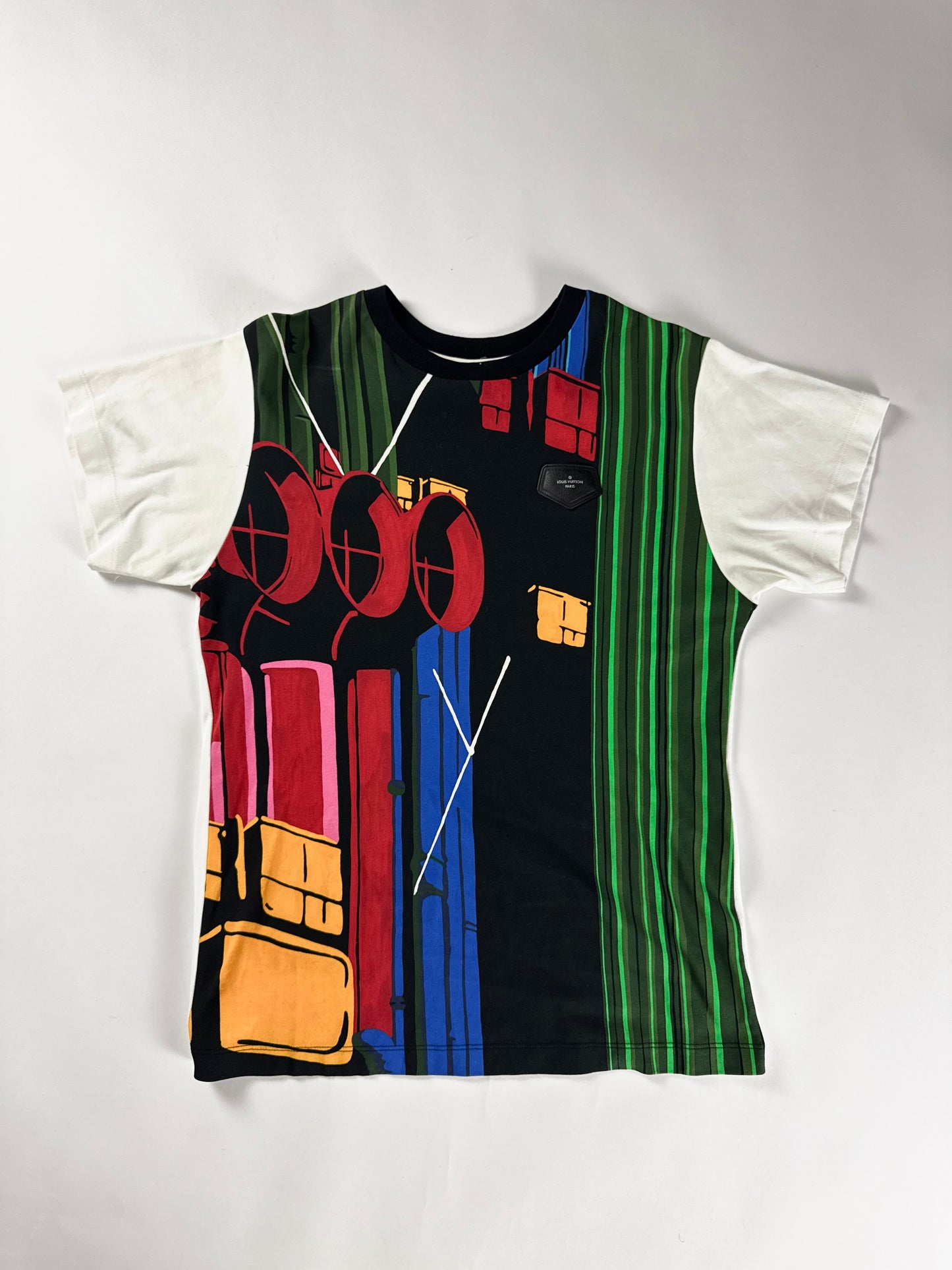 Louis Vuitton Sample Caeda Pompidou Souvenir Print Tee SS 2020 - L