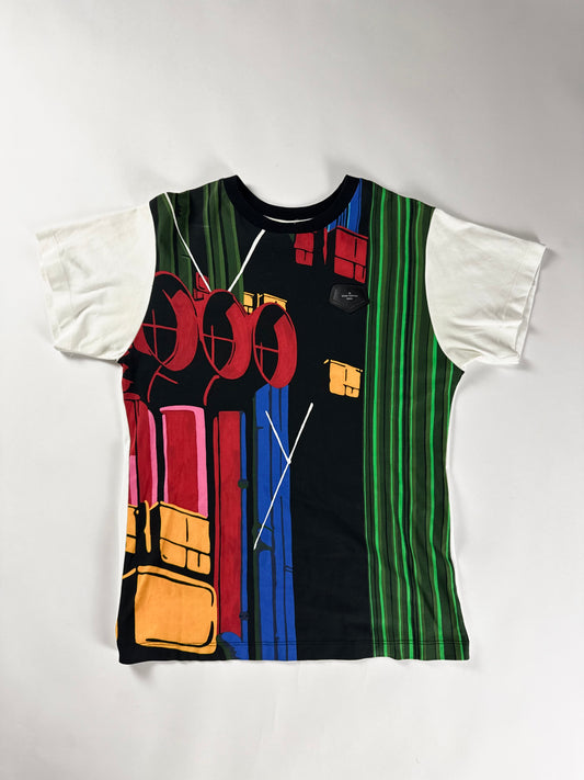 Louis Vuitton Sample Caeda Pompidou Souvenir Print Tee SS 2020 - L