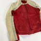 Prada Sample Red Cream Fusion Racer Jacket SS 2002 - XS