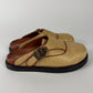 Dior x Denim Tears Sample Peace Sign Buckle Oblique Brown Mules FW 2023 - 44 EU