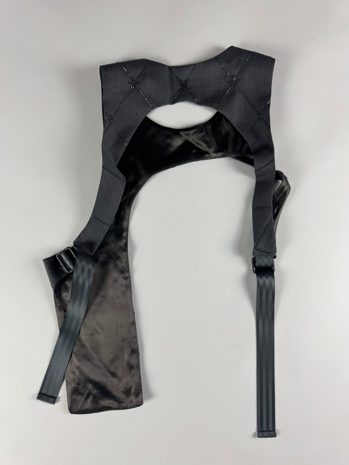 Louis Vuitton Embroidered Monogram Mid Layer Harness Vest FW 2023 - S