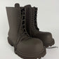 Balenciaga Brown Laced Steroid Oversized Boots Resort 2023 - 44 EU