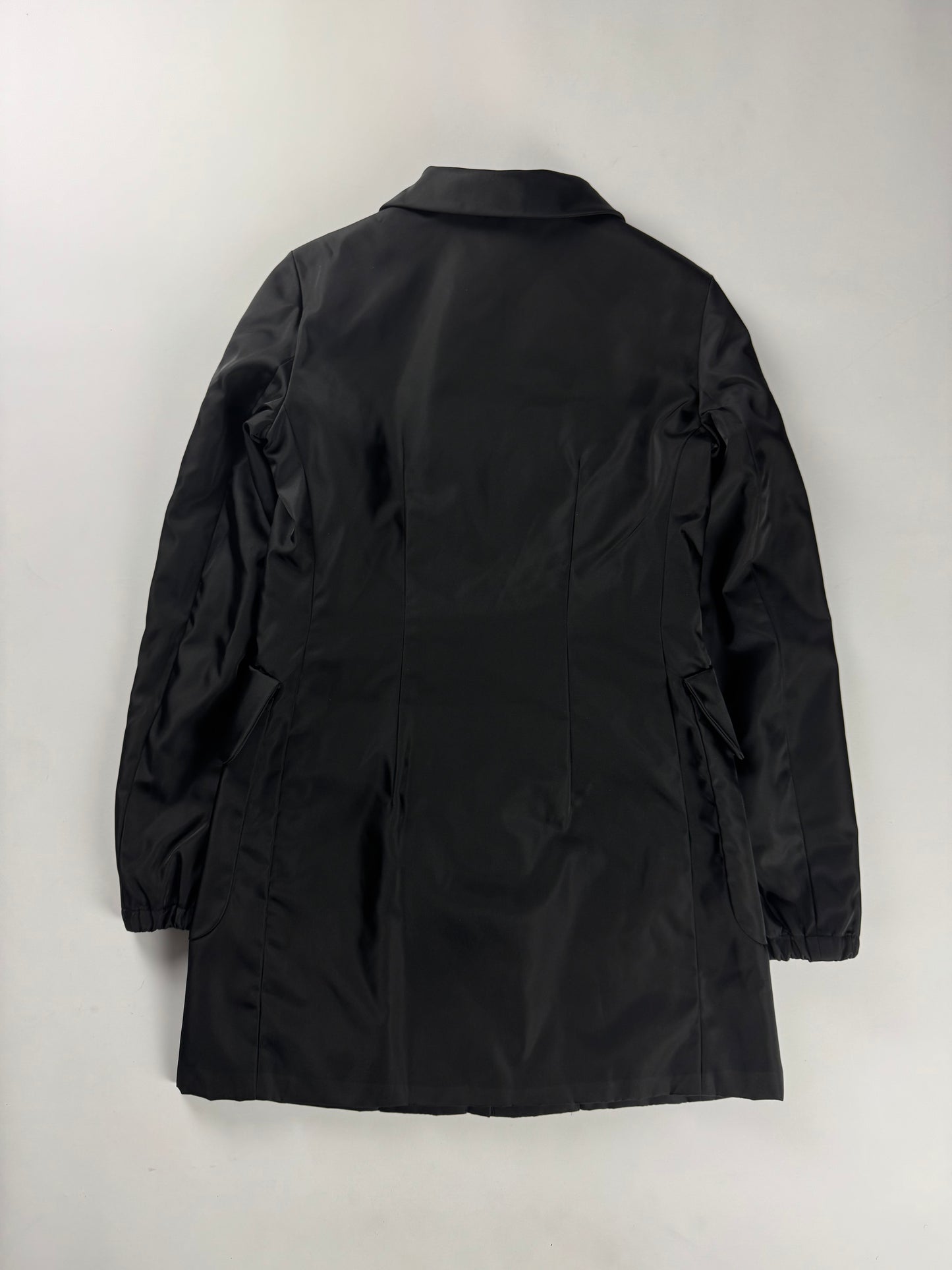 Prada Inside Monogram Double Zip Nylon Coat SS 2010 - XS