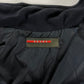 Prada Navy Double Buttoned Collar Bomber Jacket 2000s - L