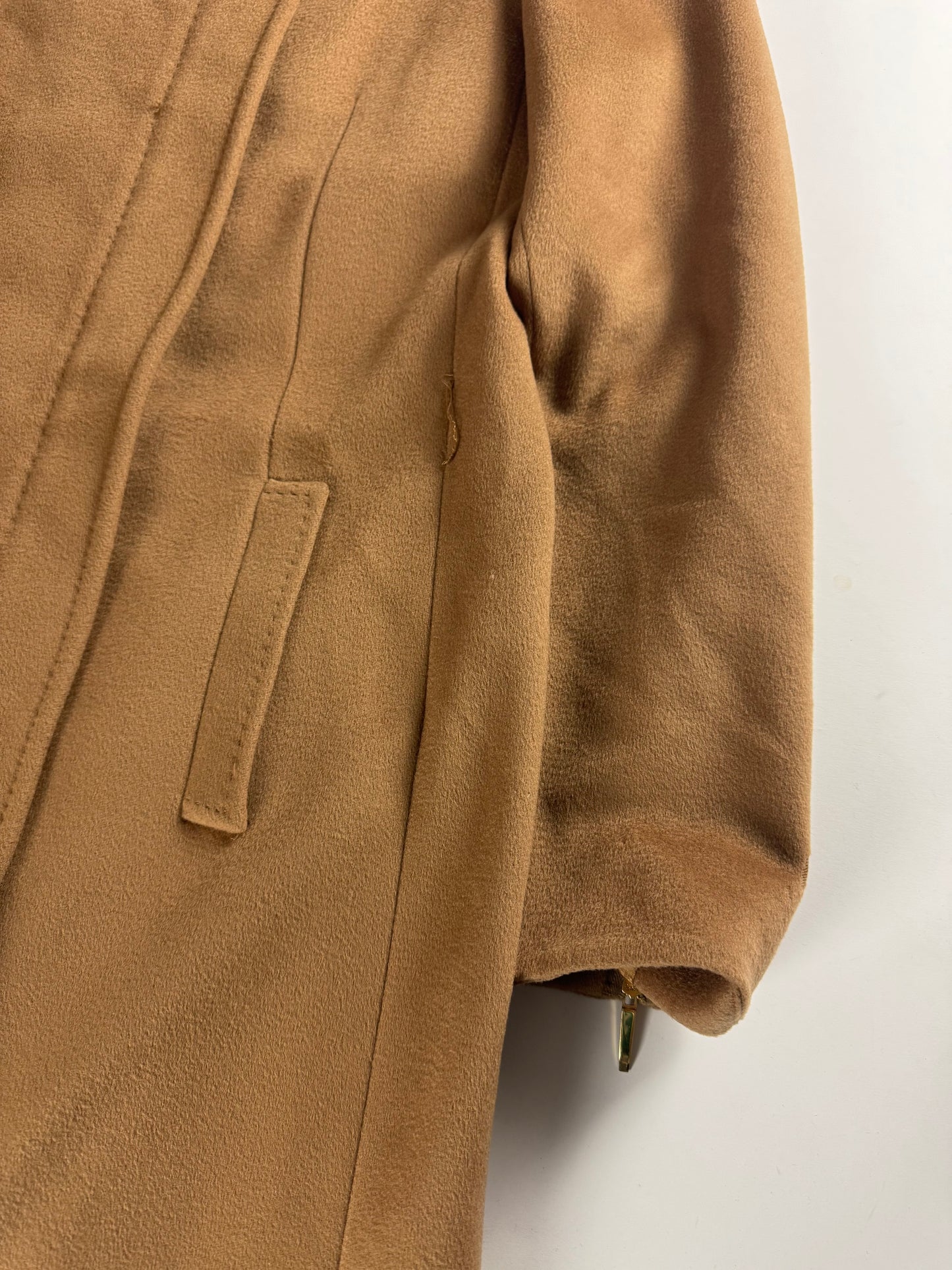 Gucci Tom Ford Camel Wool Coat 2000s - S