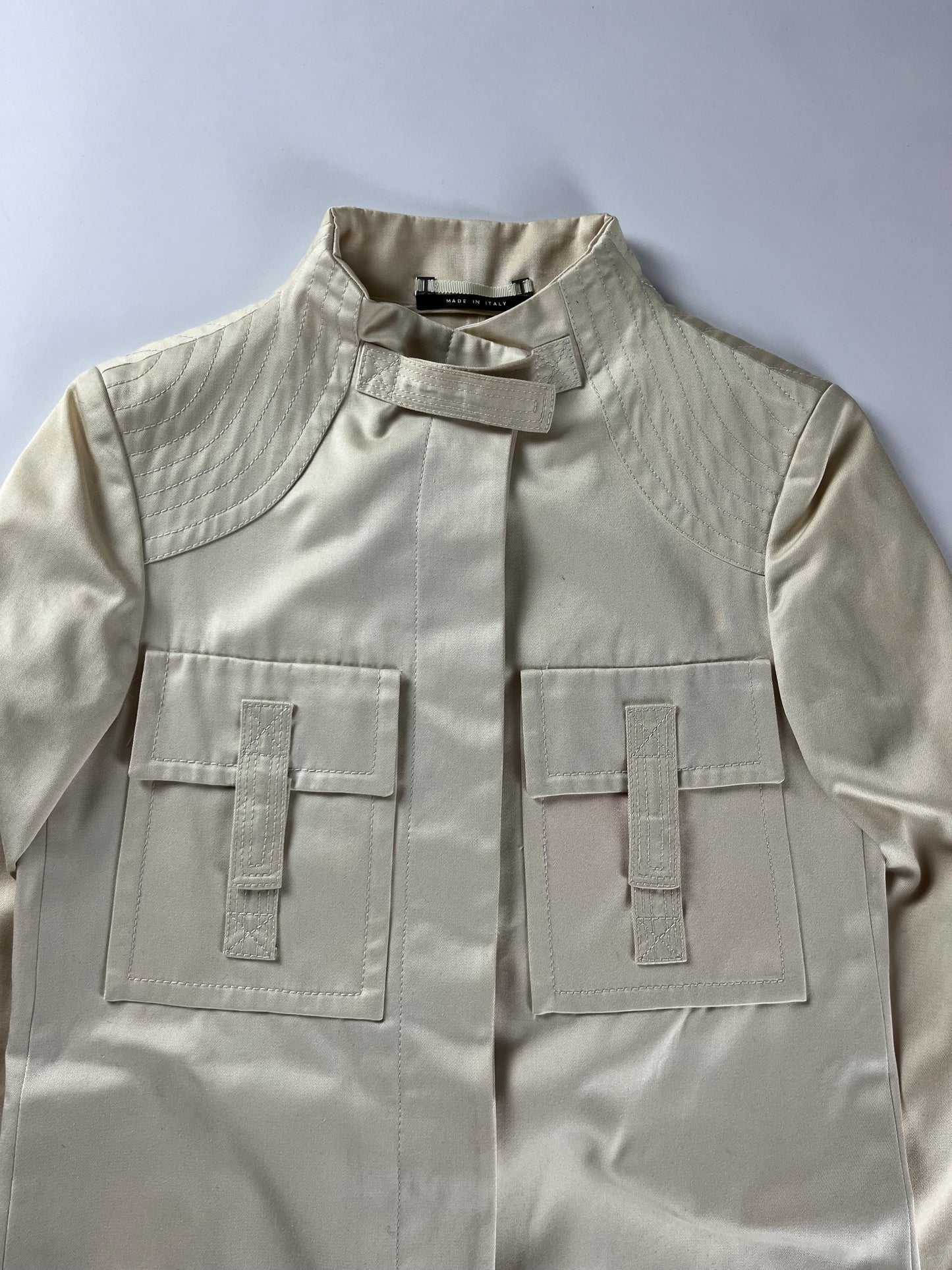 Gucci Tom Ford Multi Pocket Saharienne Trench SS 2003 - S