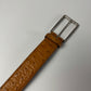 Prada Brown Premium Ostrich Leather Belt 2000s - 90 CM