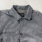 Prada Slate Grey Iridescent Nylon Patch Pockets Chore Overshirt Coat 1990s - XXL