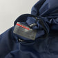 Prada Eskimo Technical Long Navy Nylon Jacket FW 1999 - M