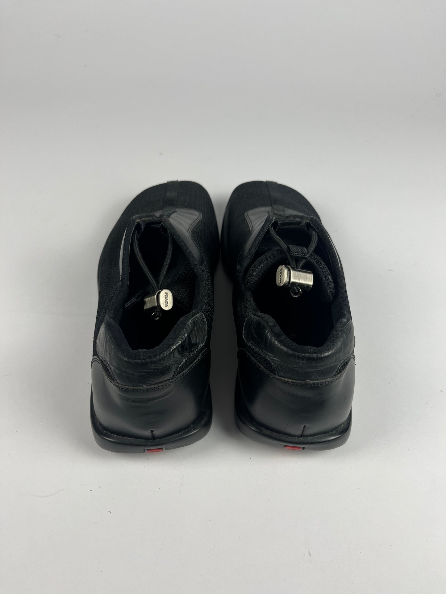 Prada Linea Rossa Black Mesh SS 2000 - 43,5 EU